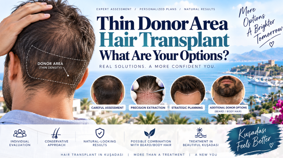 Thin Donor Area Hair Transplant