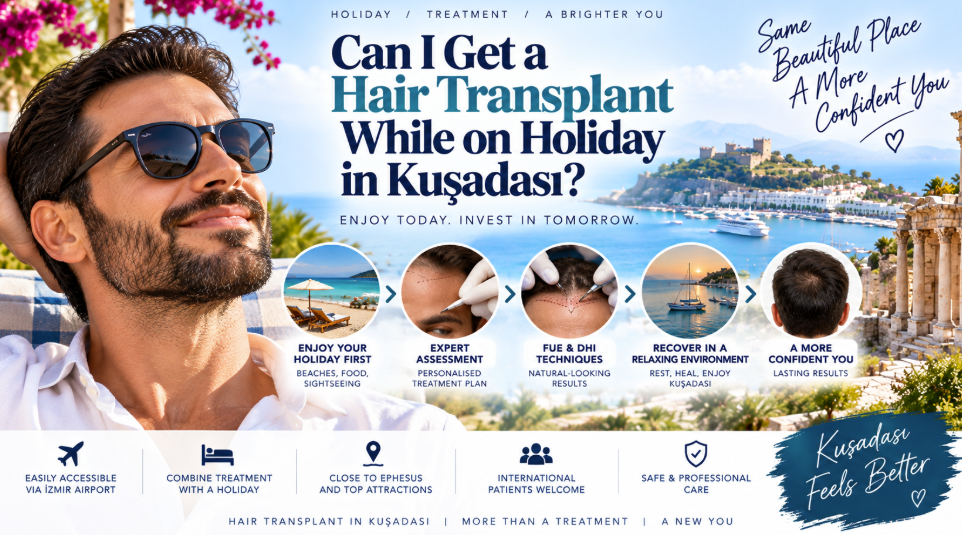 Can I Get a Hair Transplant While on Holiday in Kusadasi?